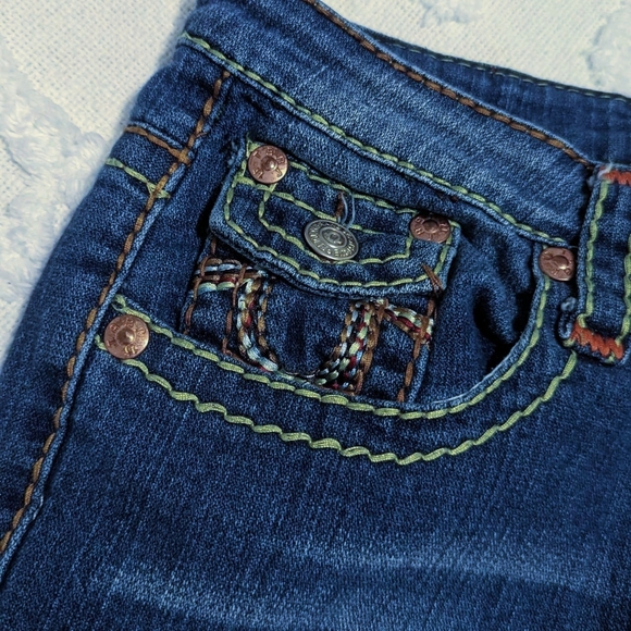 Women's True Religion Joey low rise capris, size 29 - Picture 3 of 5